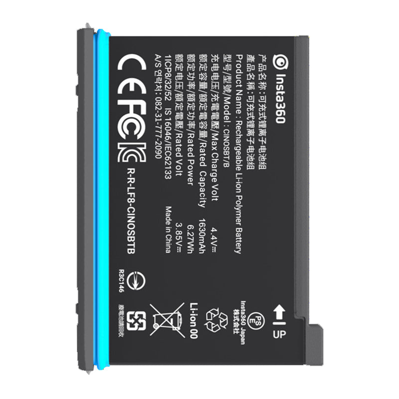 1630mAh OEM Replacement Battery for Insta360 One X2 Action Camera Original Battery Spare Part 1630mAh OEM Replacement Battery for Insta360 One X2 Action Camera Original Battery Spare Part